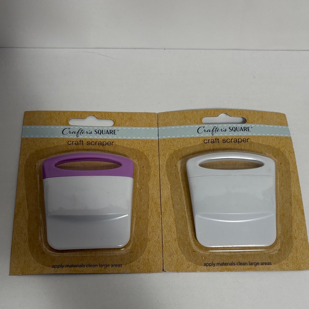Crafters Square Craft Scraper Set - Purple and White